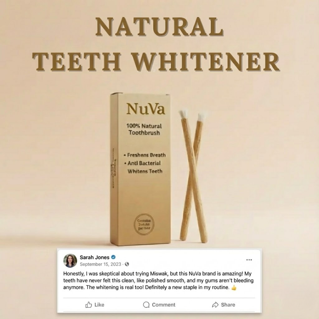 Miswak Natural Teeth Whitening