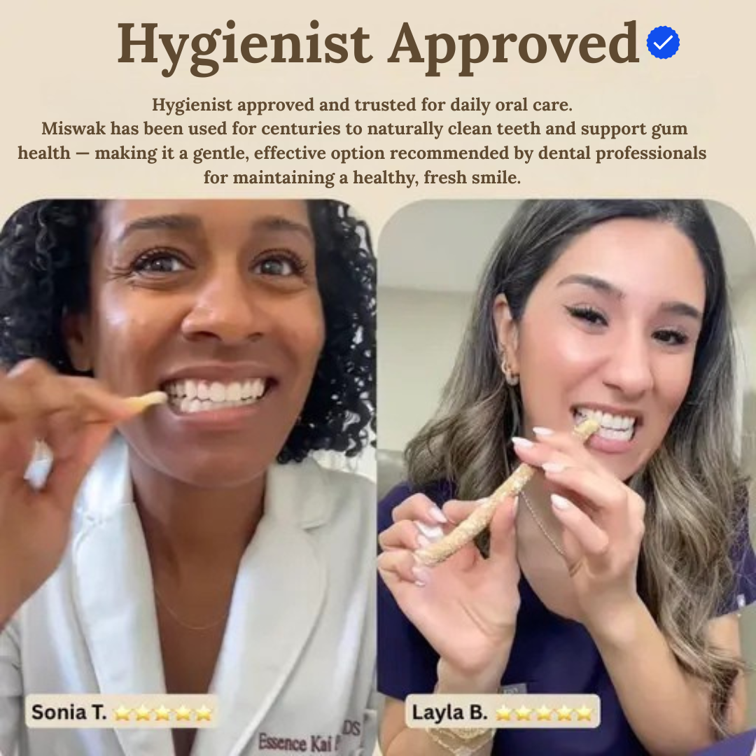 Miswak Natural Teeth Whitening