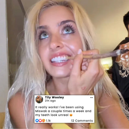 Miswak Natural Teeth Whitening